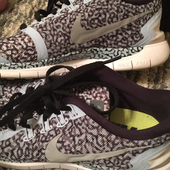 Nike Shoes - Cheetah print Nike 5.0